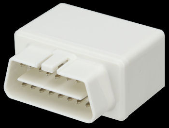 OBD-2 Connector white mini