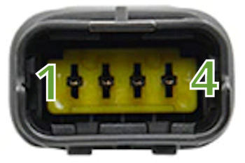 adaptor motor cycle DUCATI 4 pin - OBD-2