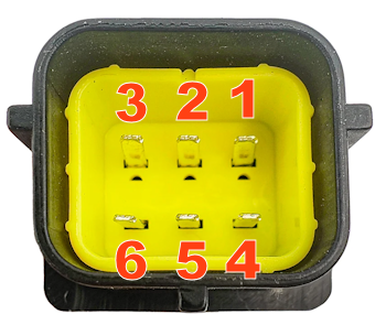 adaptor motor cycle Husqvarna 6 pin - OBD-2